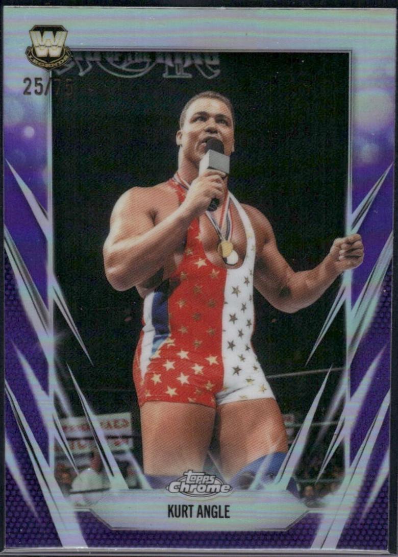 Kurt Angle [Purple Refractor] #123