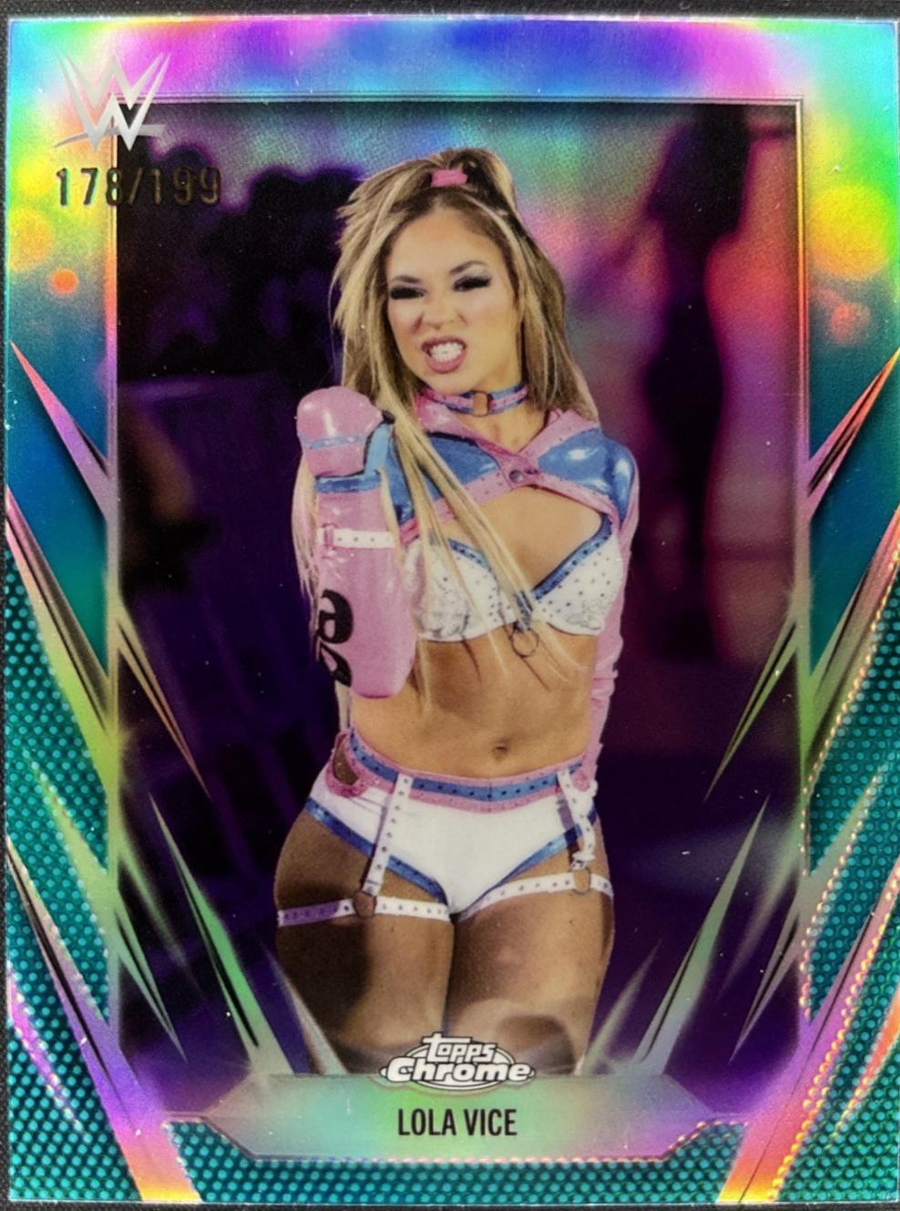 Lola Vice [Aqua Refractor] #98
