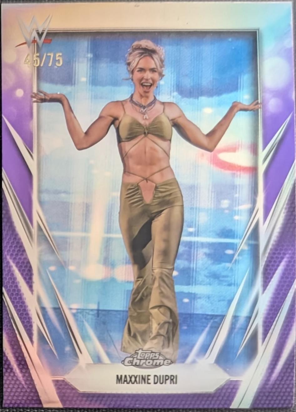 Maxxine Dupri [Purple Refractor] #57