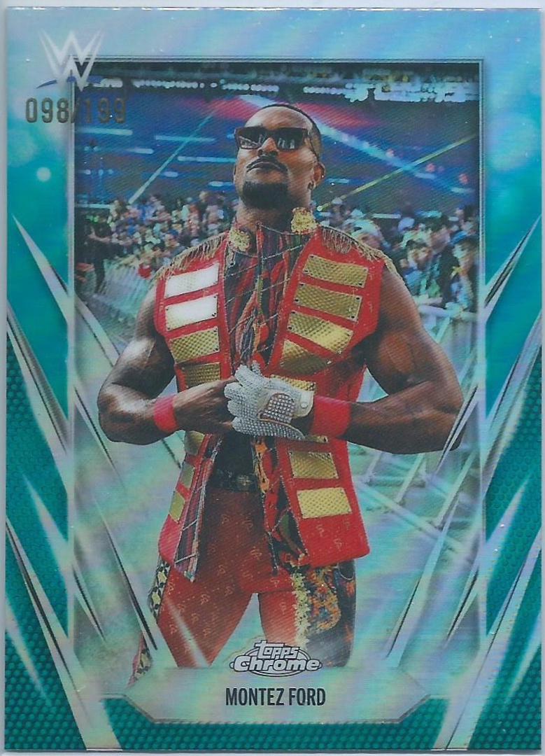 Montez Ford [Aqua Refractor] #150