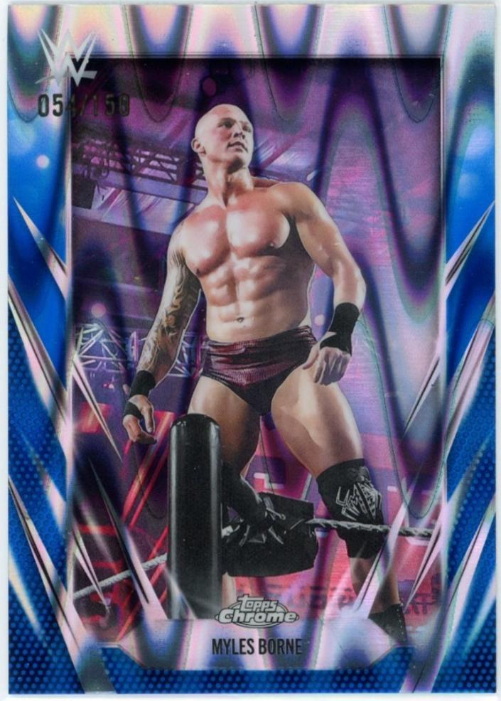 Myles Borne [Blue RayWave Refractor] #141
