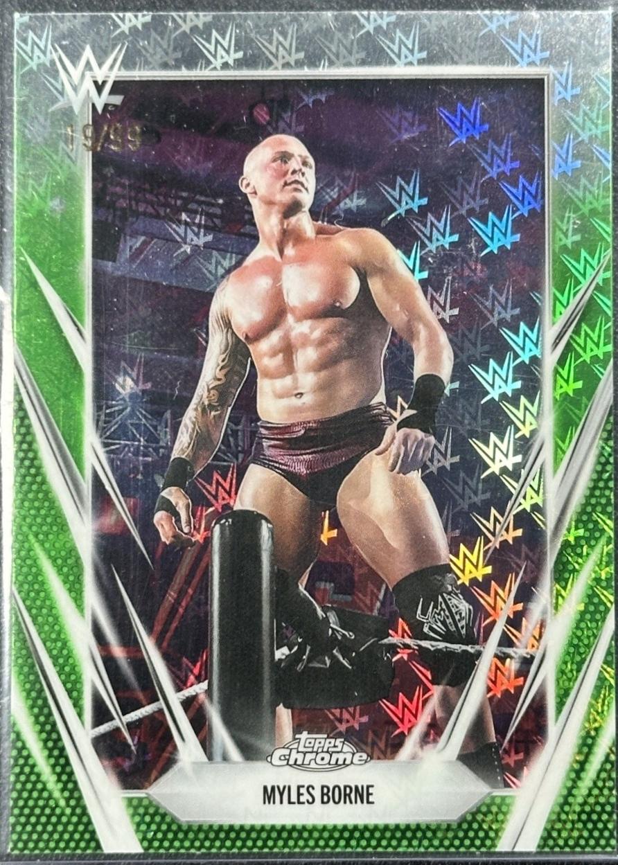 Myles Borne [Green Refractor] #141