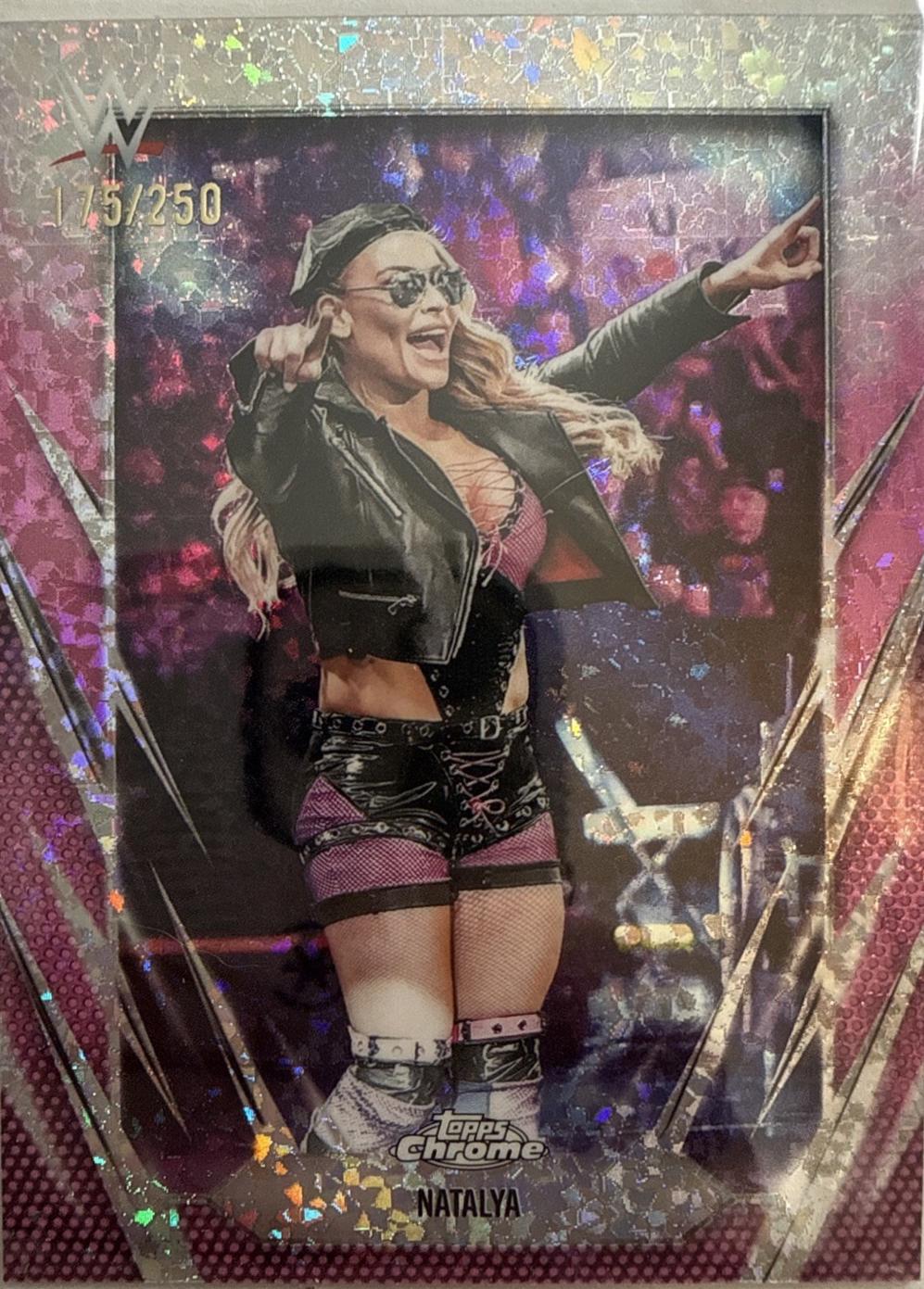 Natalya [Pink Mini Diamond Refractor] #129