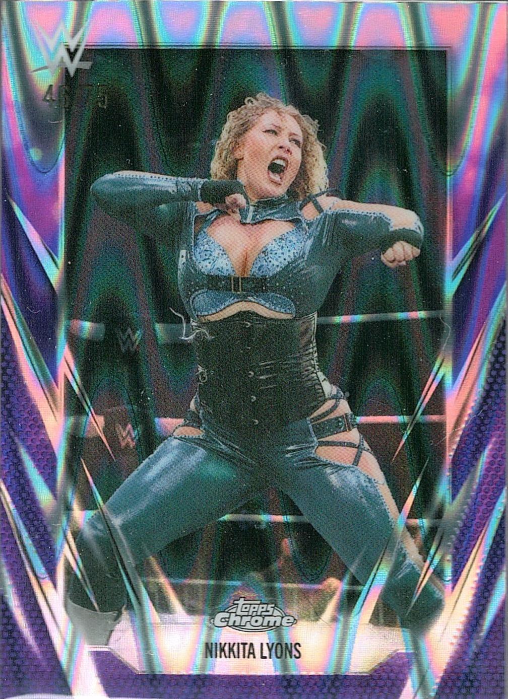 Nikkita Lyons [Purple RayWave Refractor] #39