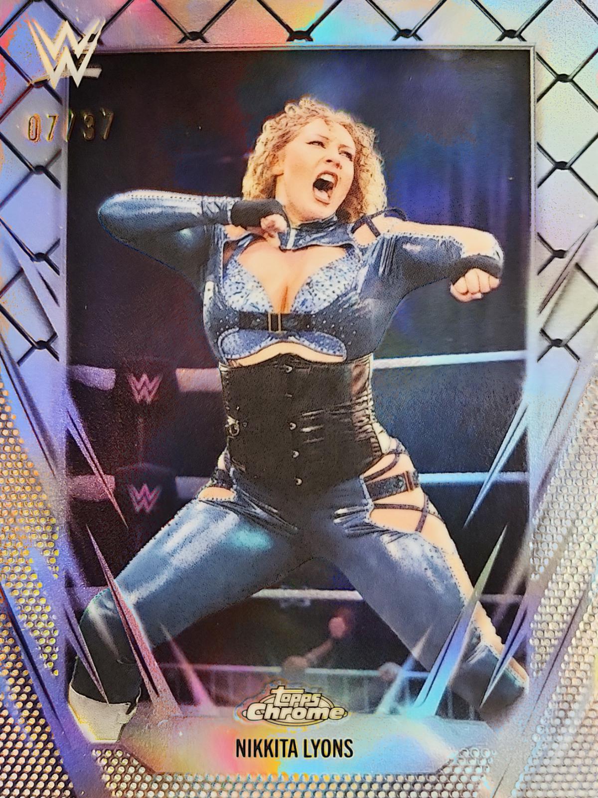 Nikkita Lyons [Steel Cage Refractor] #39