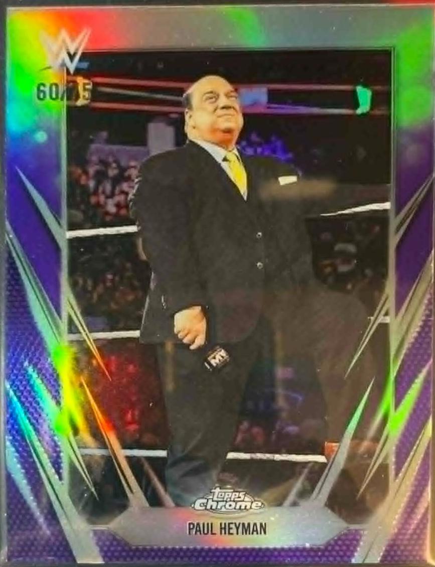 Paul Heyman [Purple Refractor] #44