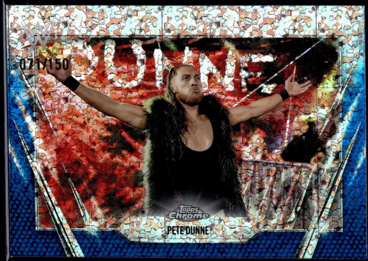Pete Dunne [Blue Mini Diamond Refractor] #62