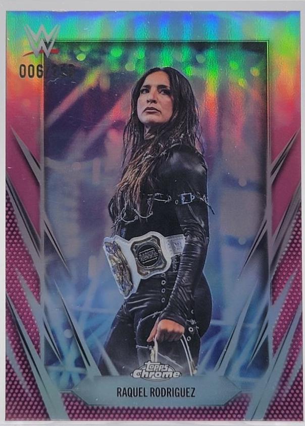 Raquel Rodriguez [Pink Refractor] #84