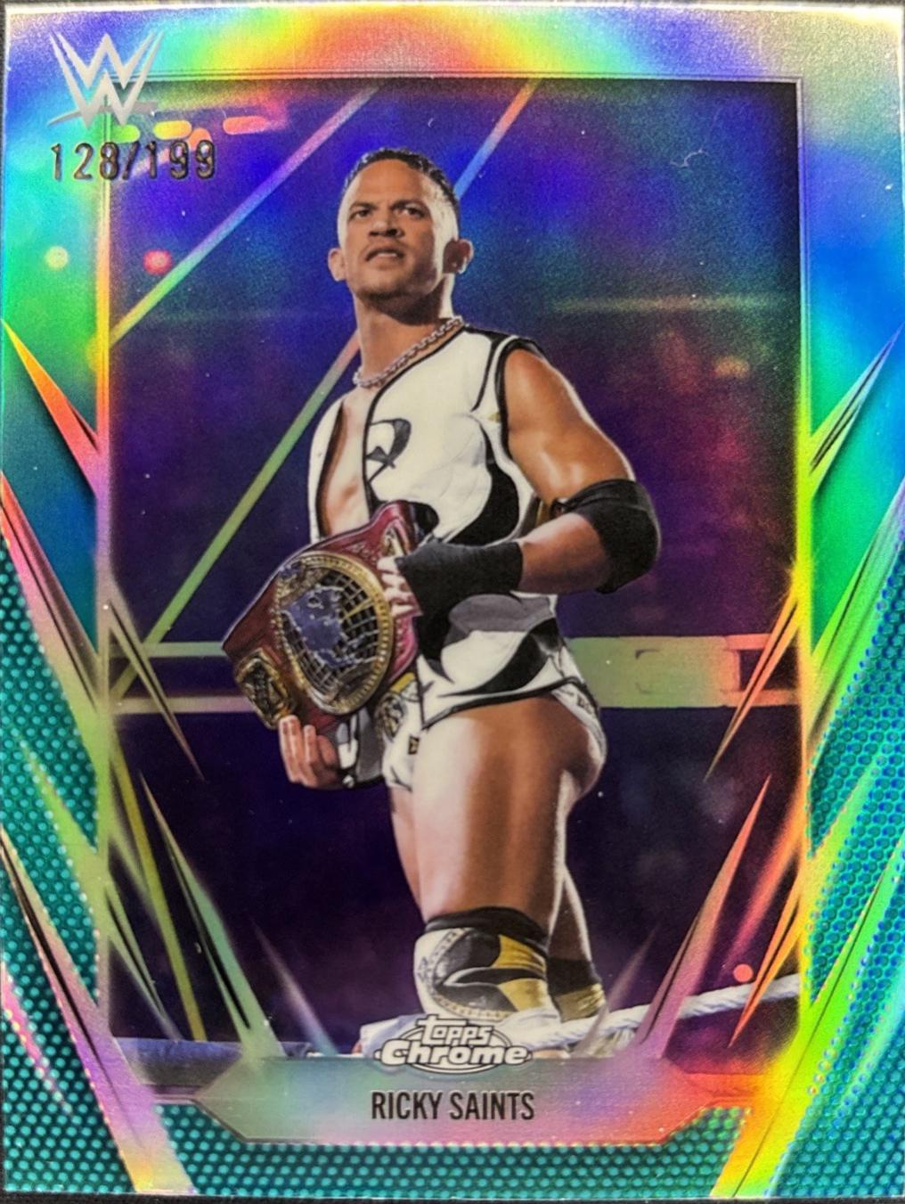 Ricky Saints [Aqua Refractor] #94