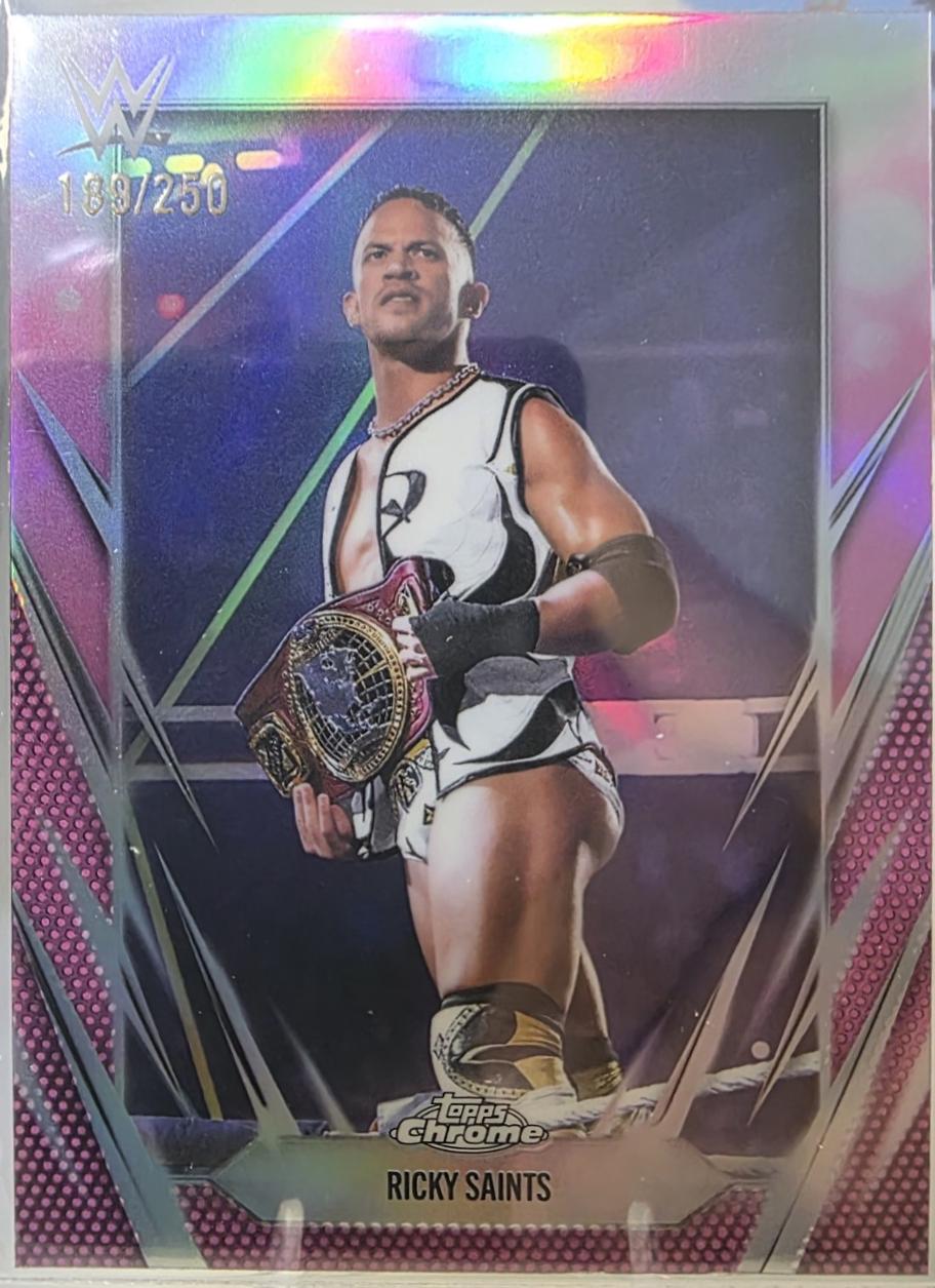 Ricky Saints [Pink Refractor] #94