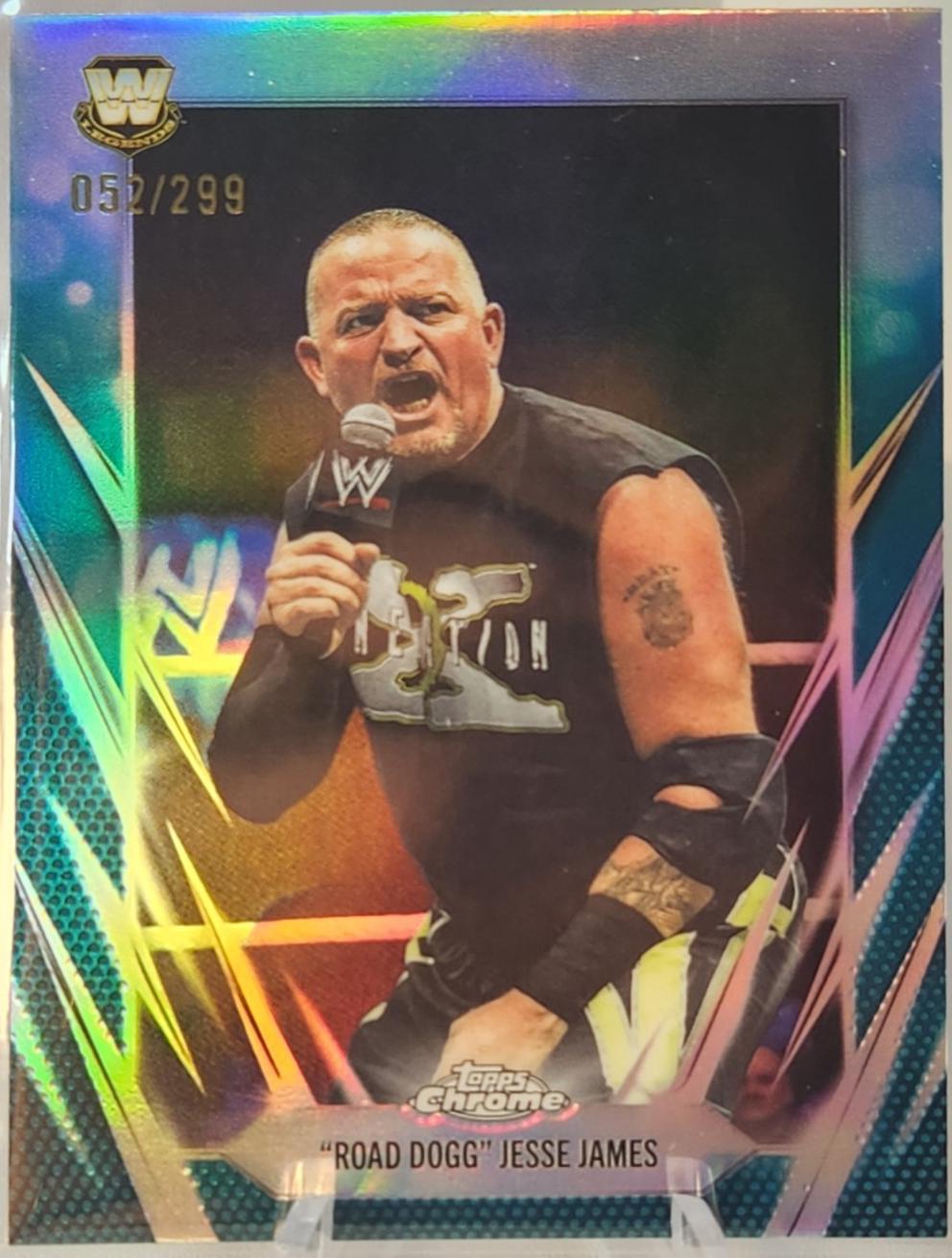 Road Dogg Jesse James [Teal Refractor] #23