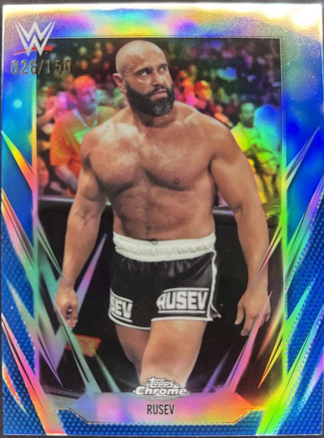 Rusev [Blue Refractor] #50