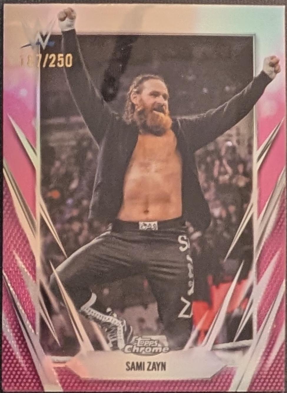 Sami Zayn [Pink Refractor] #67