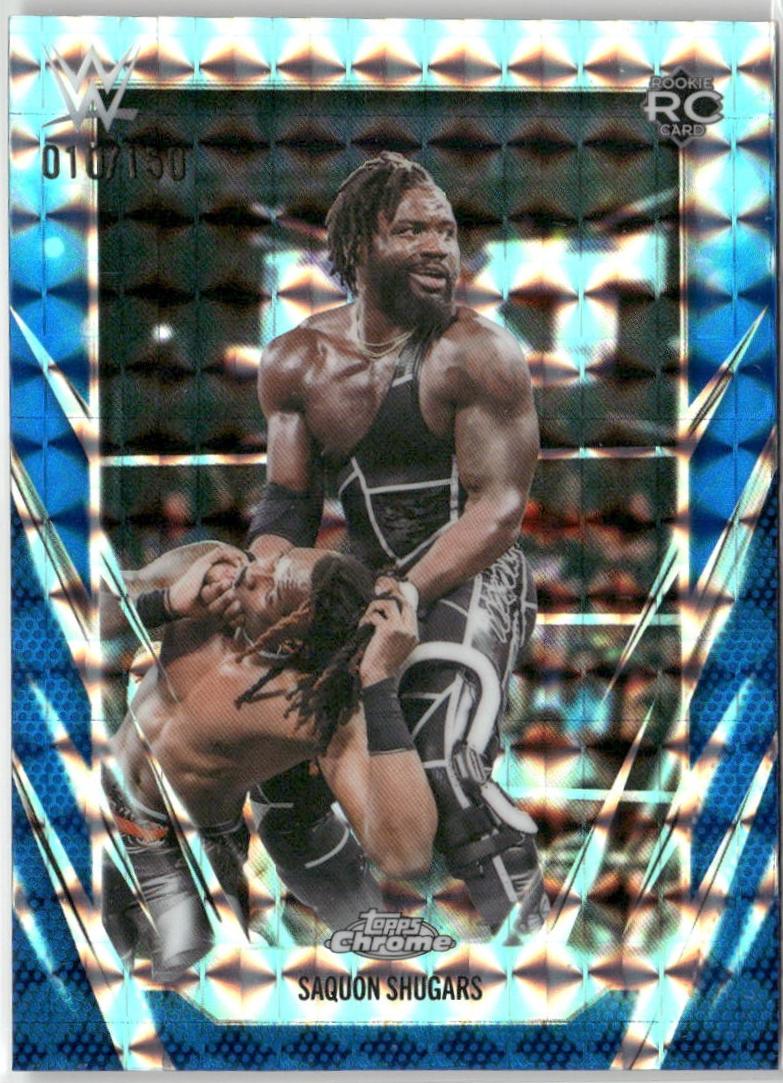 Saquon Shugars [Blue Geometric] #154