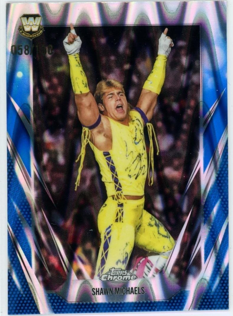 Shawn Michaels [Blue RayWave Refractor] #59