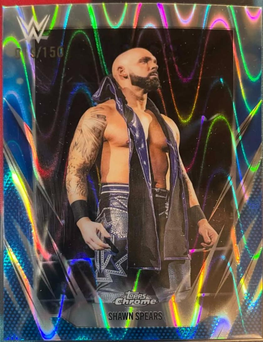Shawn Spears [Blue RayWave Refractor] #46