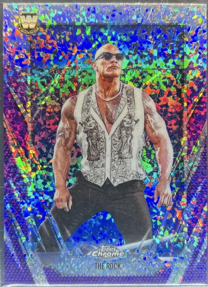 The Rock [Purple Mini Diamond Refractor] #1