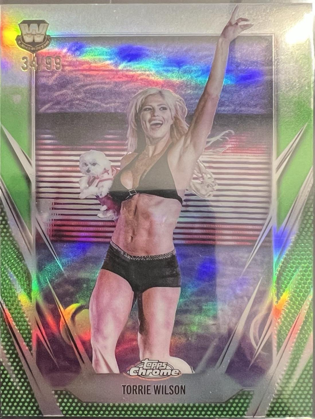 Torrie Wilson [Green Refractor] #66