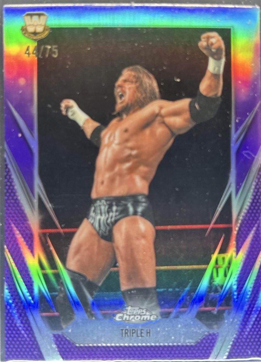 Triple H [Purple Refractor] #4