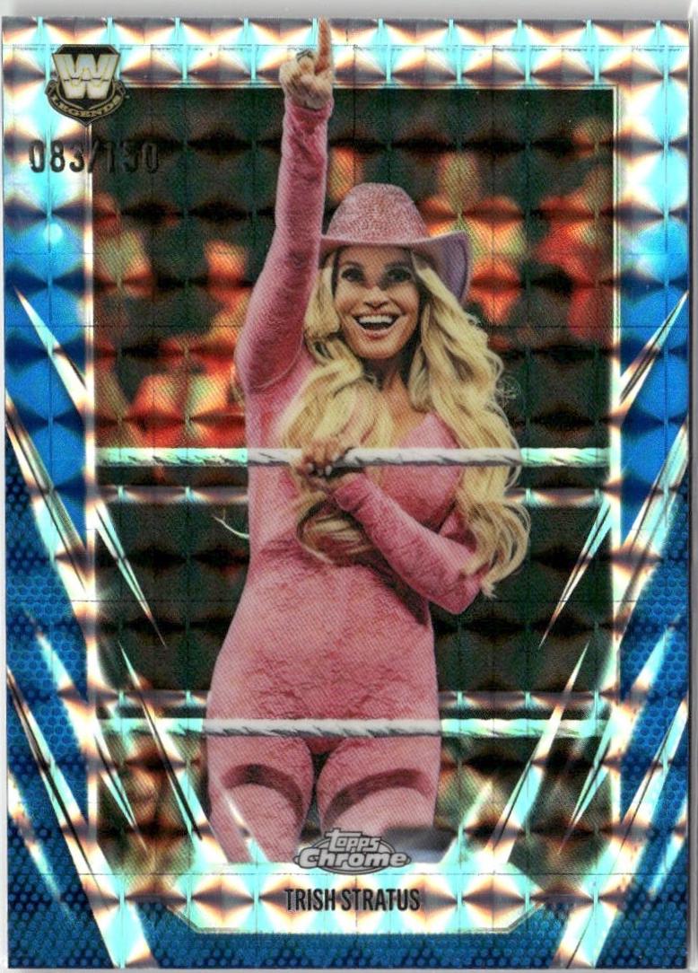 Trish Stratus [Blue Geometric] #115