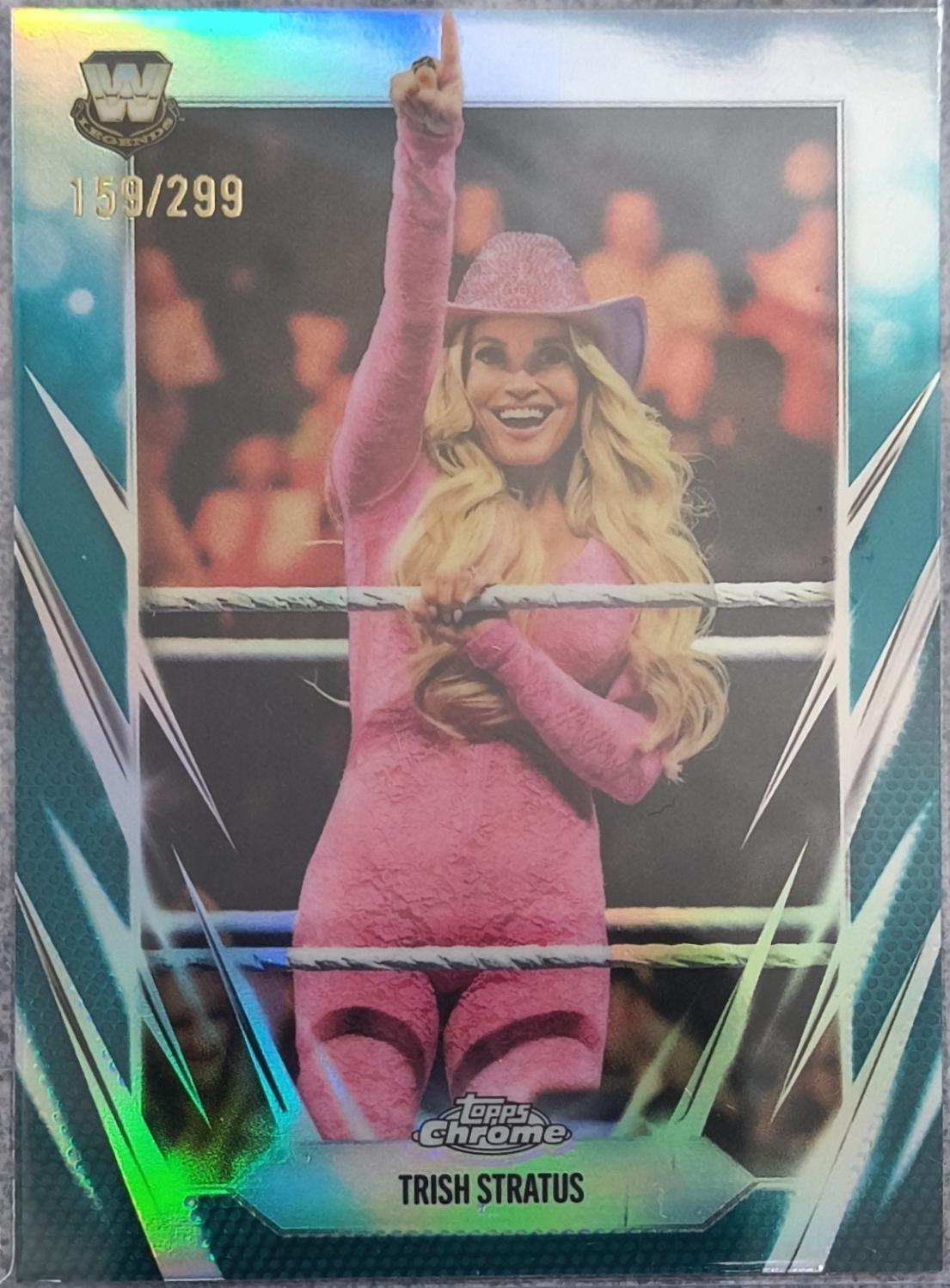 Trish Stratus [Teal Refractor] #115