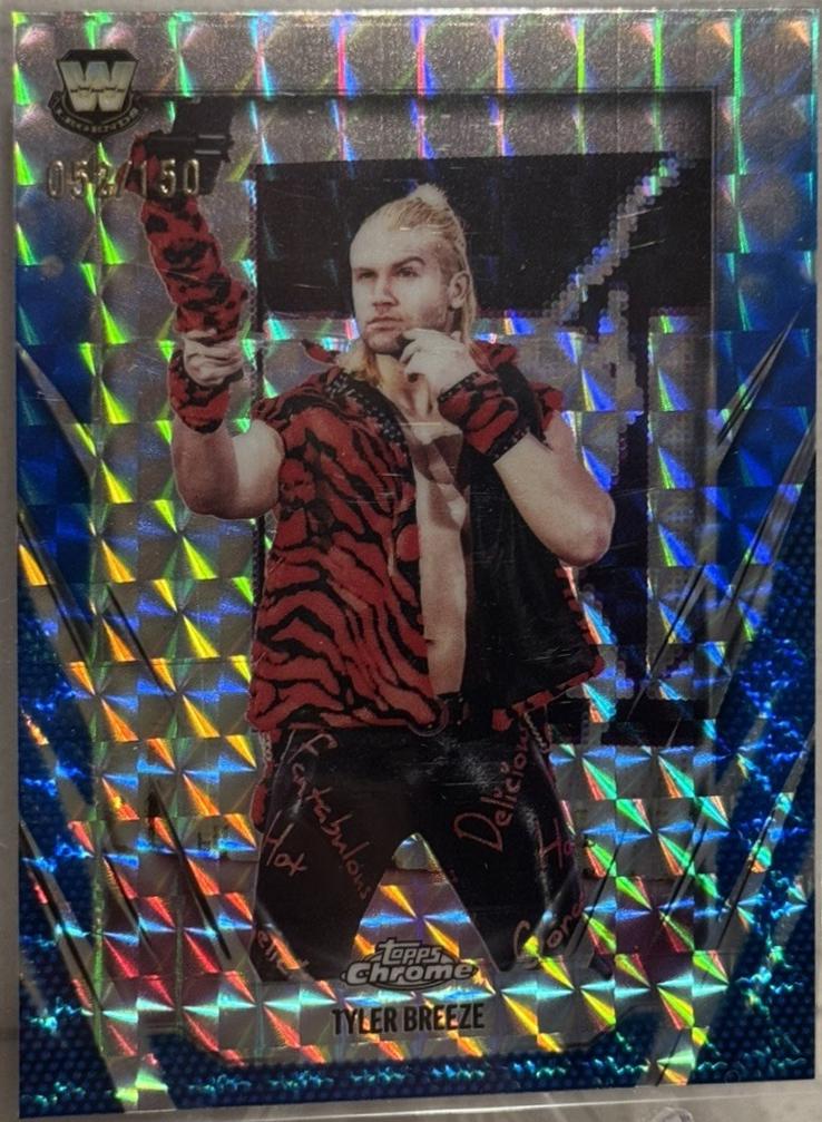 Tyler Breeze [Blue Refractor] #91