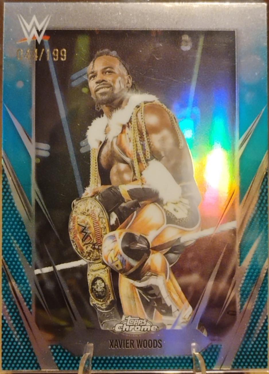Xavier Woods [Aqua Refractor] #192