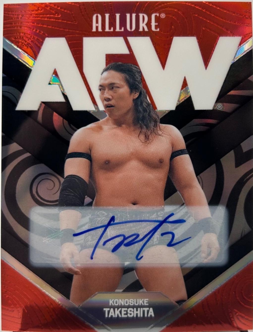 Konosuke Takeshita [Red Autograph] #36