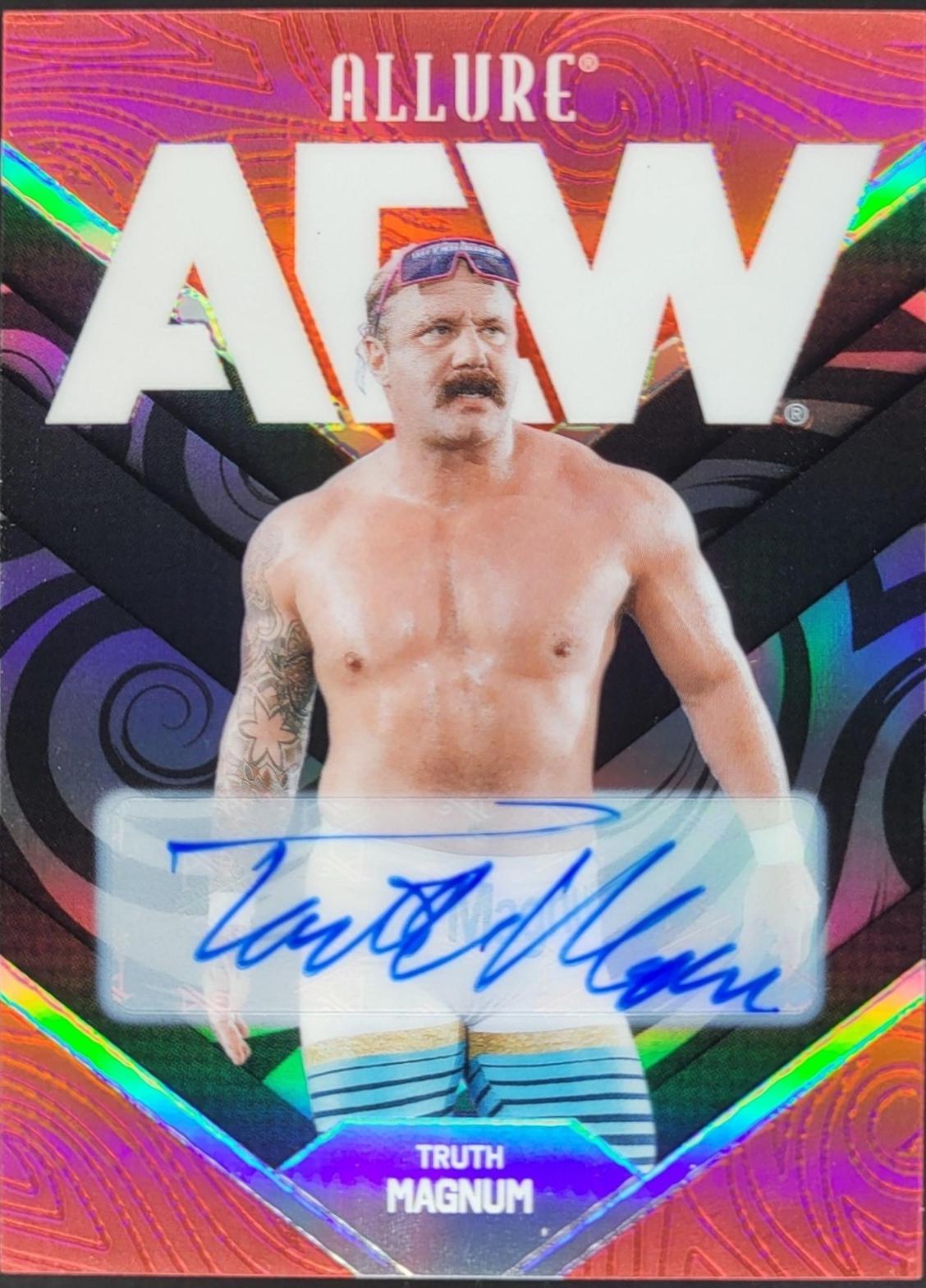 Truth Magnum [Red Autograph] #55
