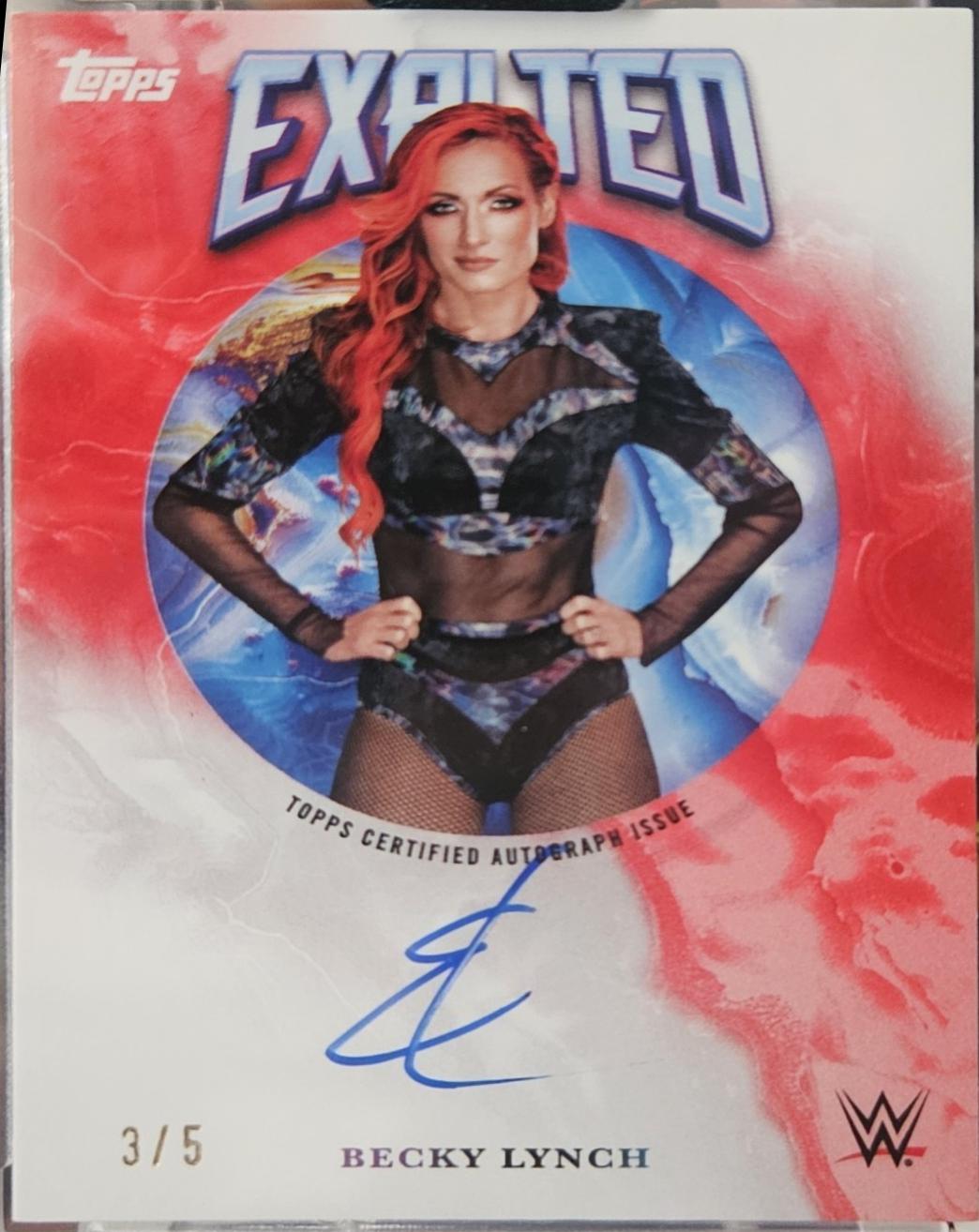 Becky Lynch [Red] #EXA-BEC
