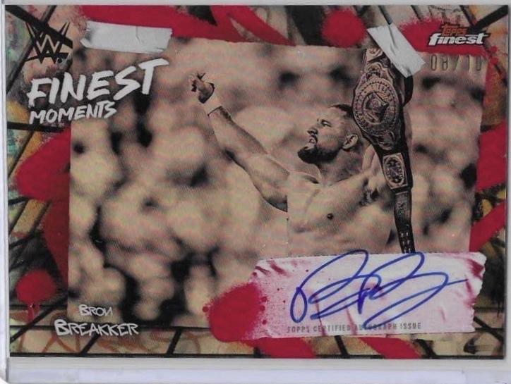 Bron Breakker [Red Refractor] #FMS-BRN