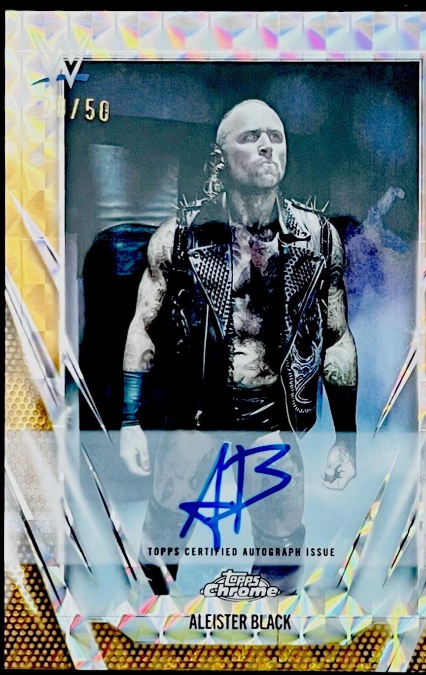 Aleister Black [Gold Geometric] #BCA-ALB