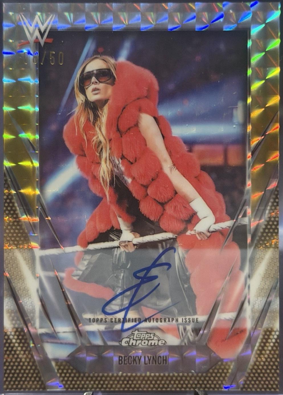 Becky Lynch [Gold Geometric] #BCA-BEL