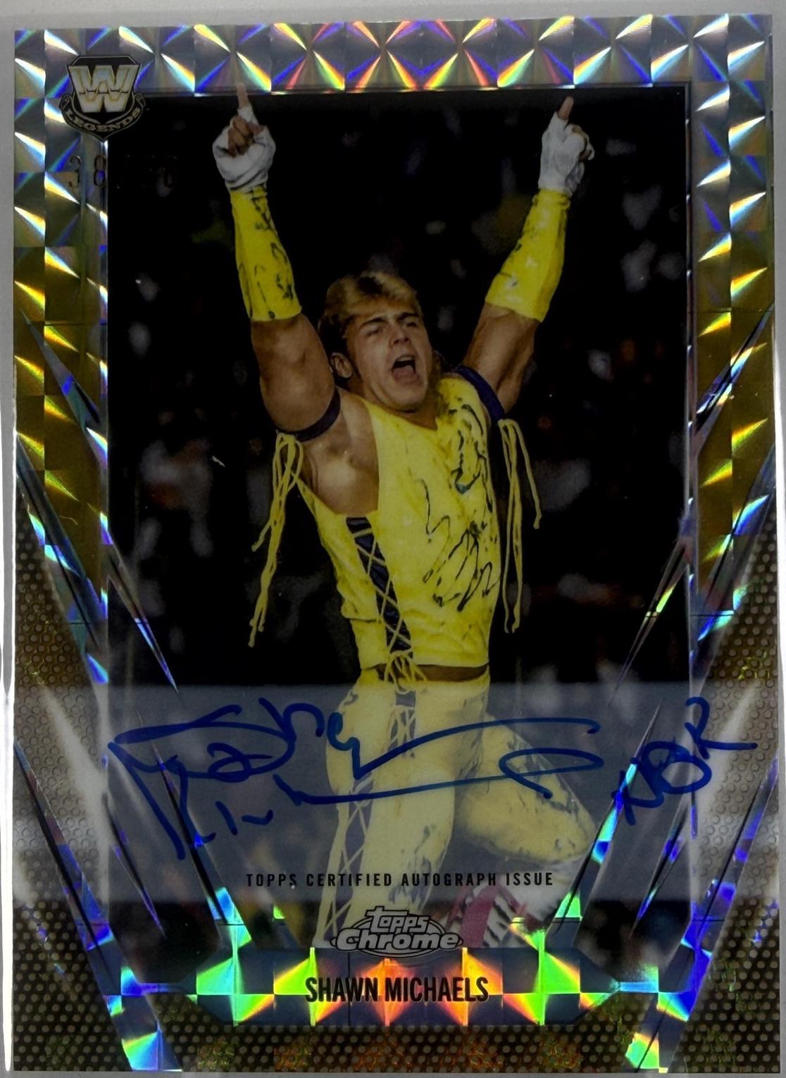 Shawn Michaels [Gold Geometric] #BCA-SHM