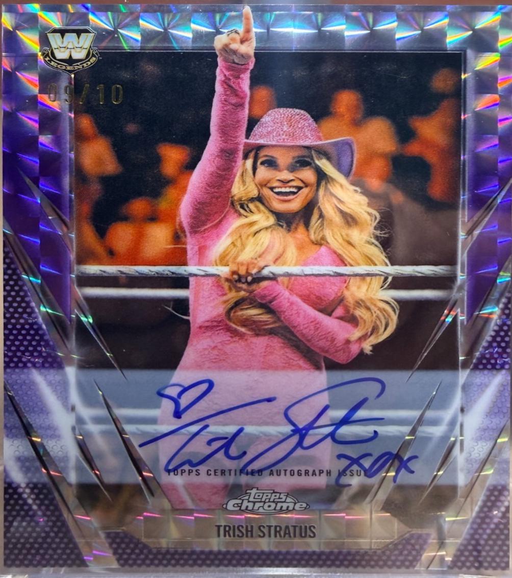 Trish Stratus [Purple Geometric] #BCA-TRS