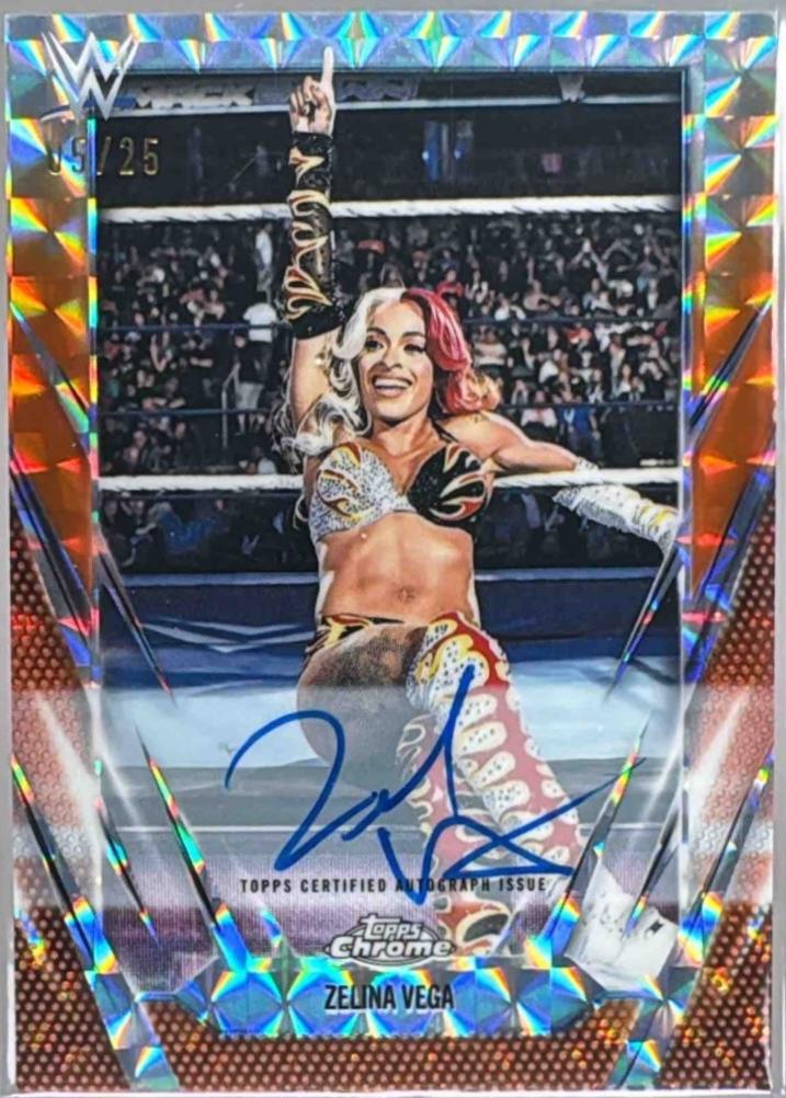 Zelina Vega [Orange Geometric] #BCA-ZEV
