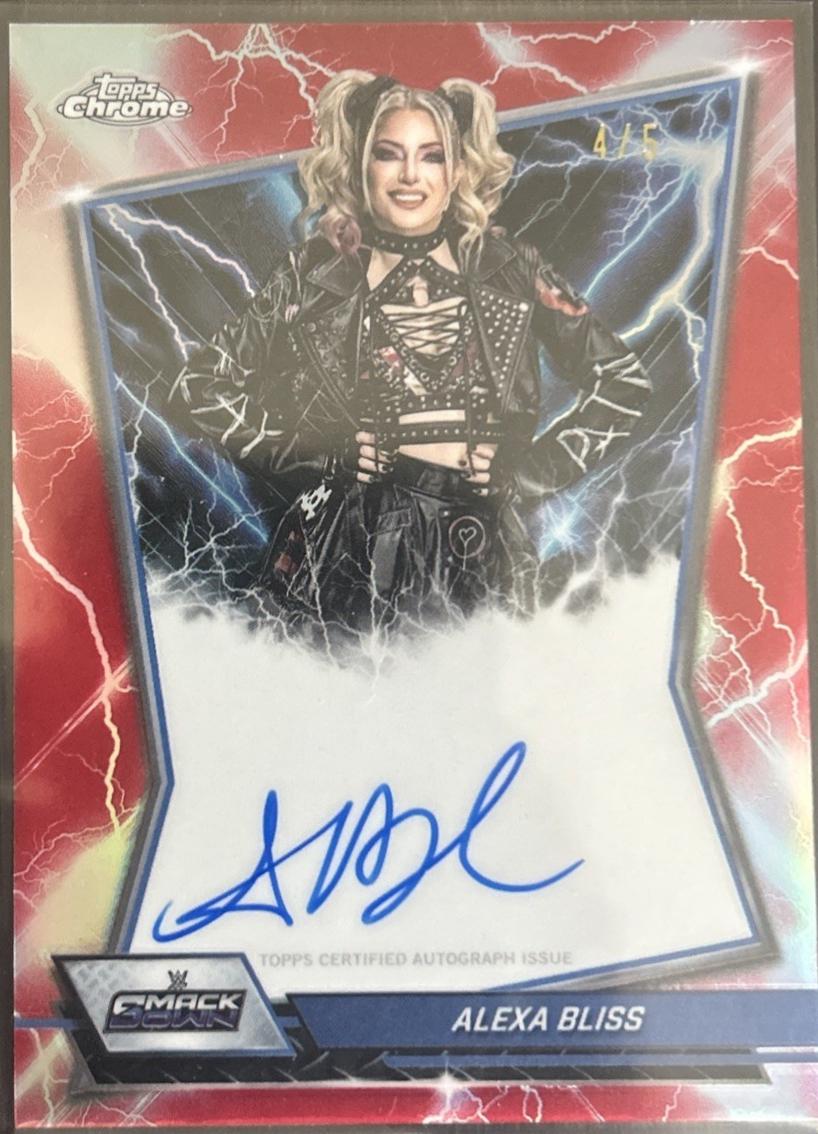 Alexa Bliss [Red Refractor] #BBA-BLI