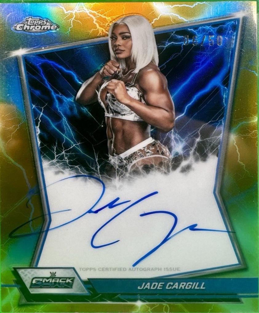 Jade Cargill [Gold Refractor] #BBA-JAD