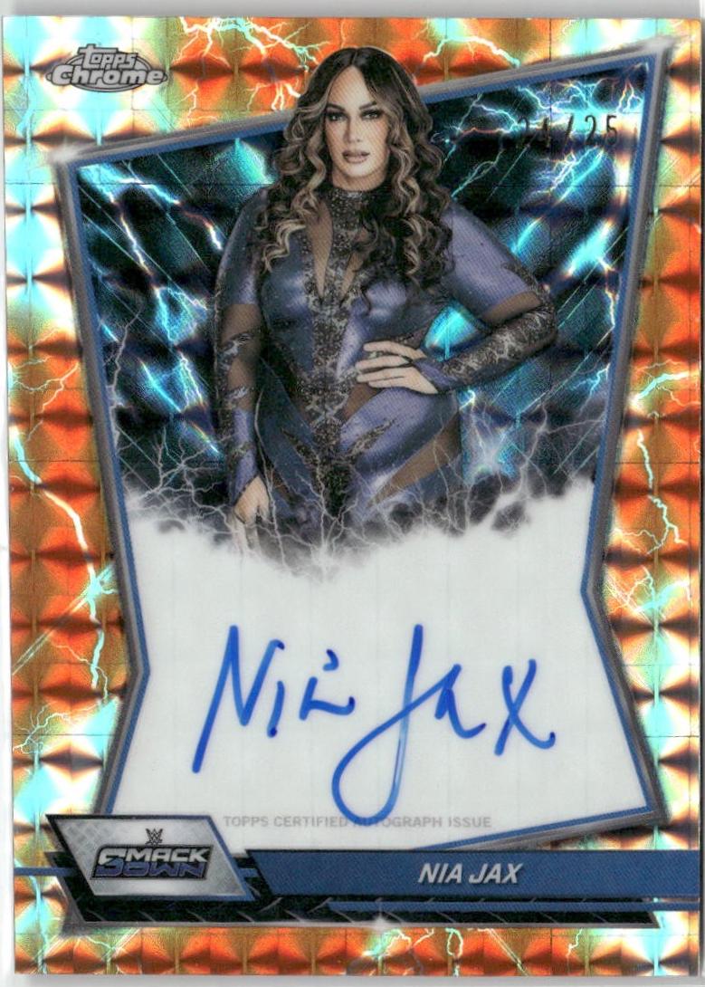 Nia Jax [Orange Geometric Refractor] #BBA-NIA