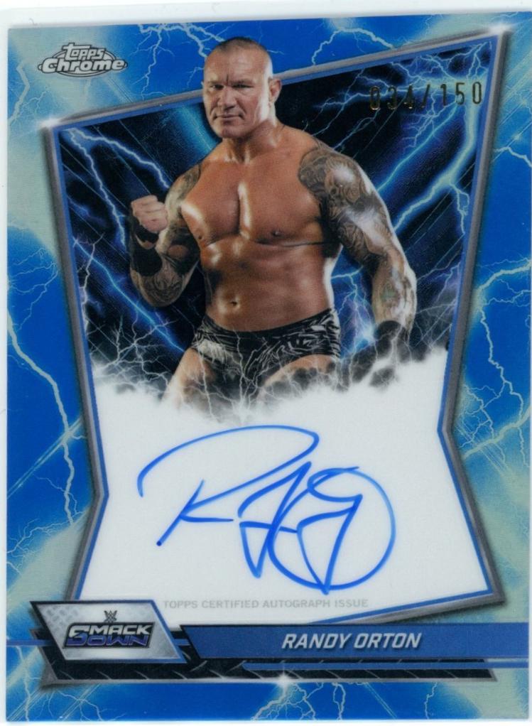 Randy Orton [Blue Refractor] #BBA-RAN