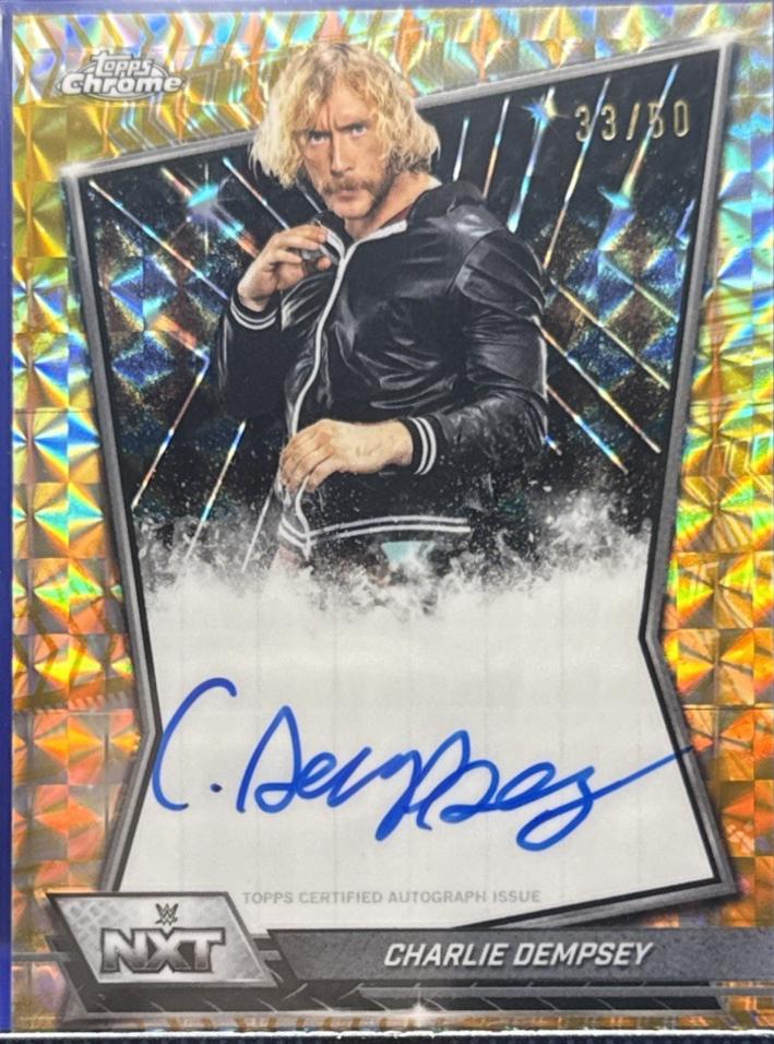 Charlie Dempsey [Gold Geometric Refractor] #NXT-CHA