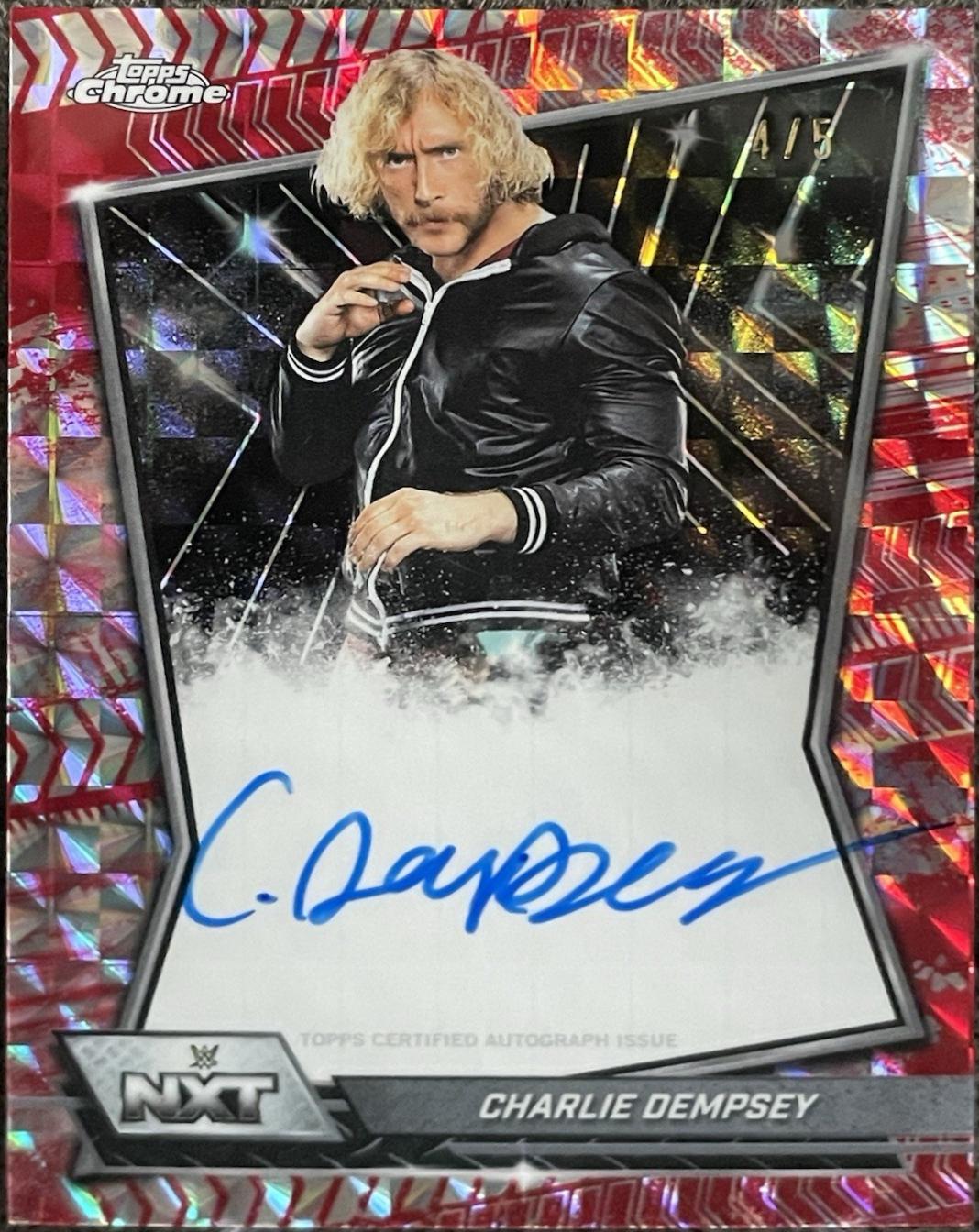 Charlie Dempsey [Red Refractor] #NXT-CHA