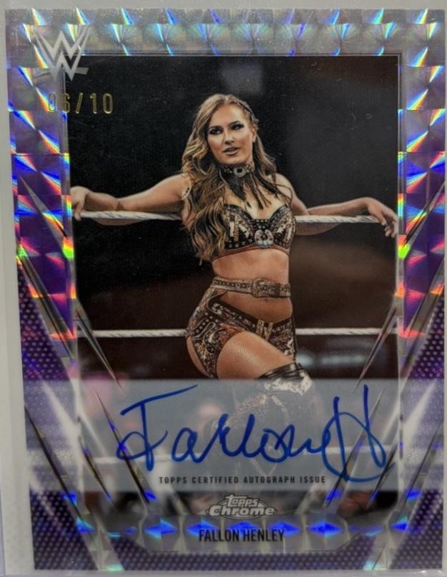 Fallon Henley [Purple Geometric Refractor] #NXT-FAL