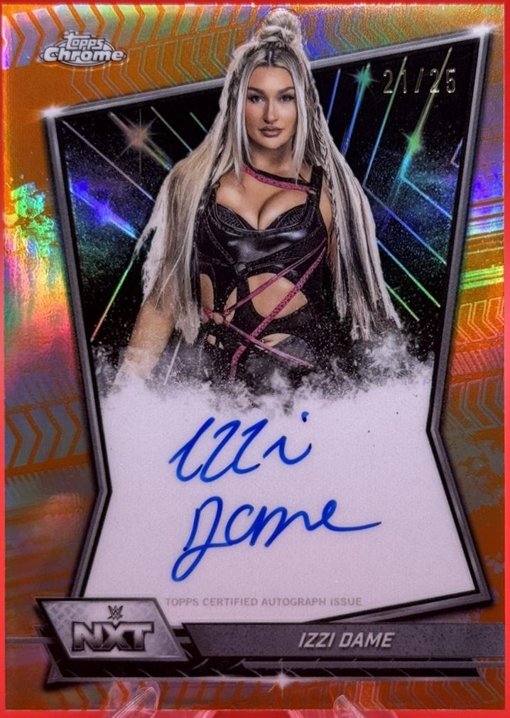Izzi Dame [Orange Refractor] #NXT-IZZ