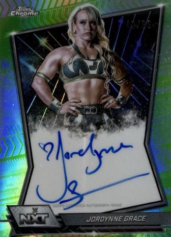 Jordynne Grace [Green Refractor] #NXT-JOR