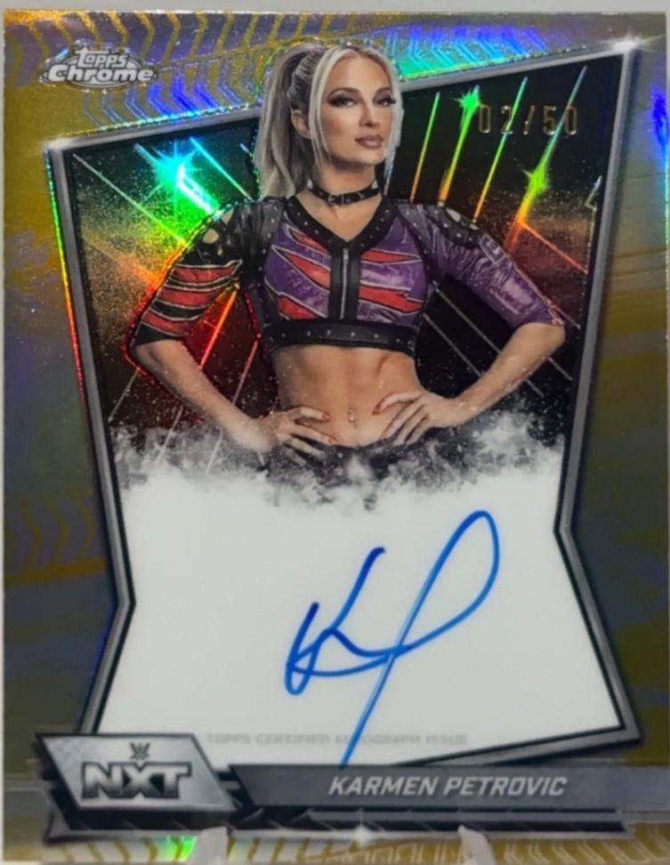 Karmen Petrovic [Gold Refractor] #NXT-KAR