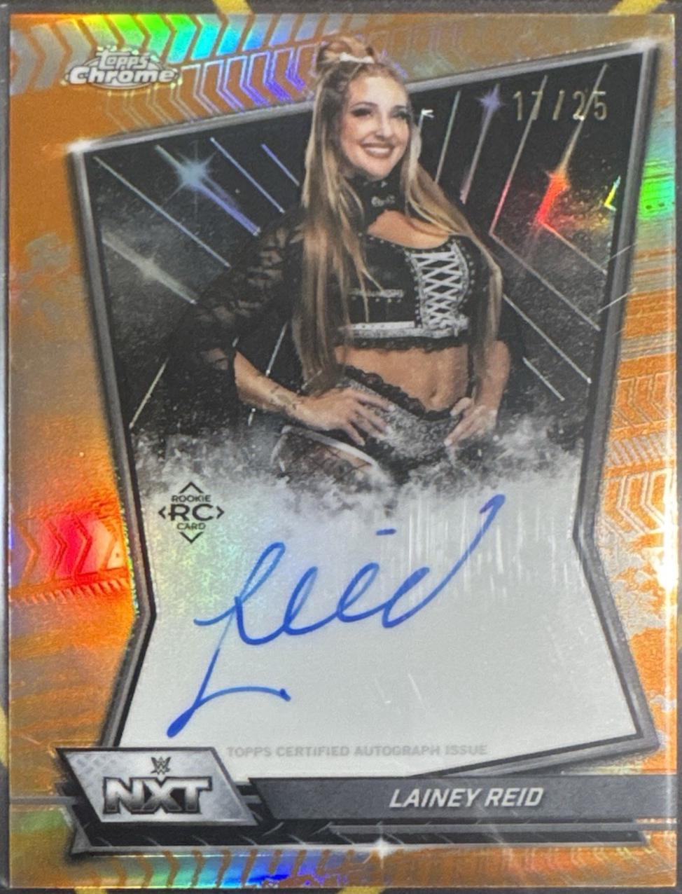 Lainey Reid [Orange Refractor] #NXT-LAI