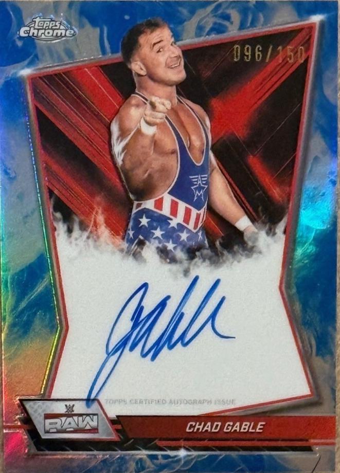 Chad Gable [Blue Refractor] #RBA-CHA