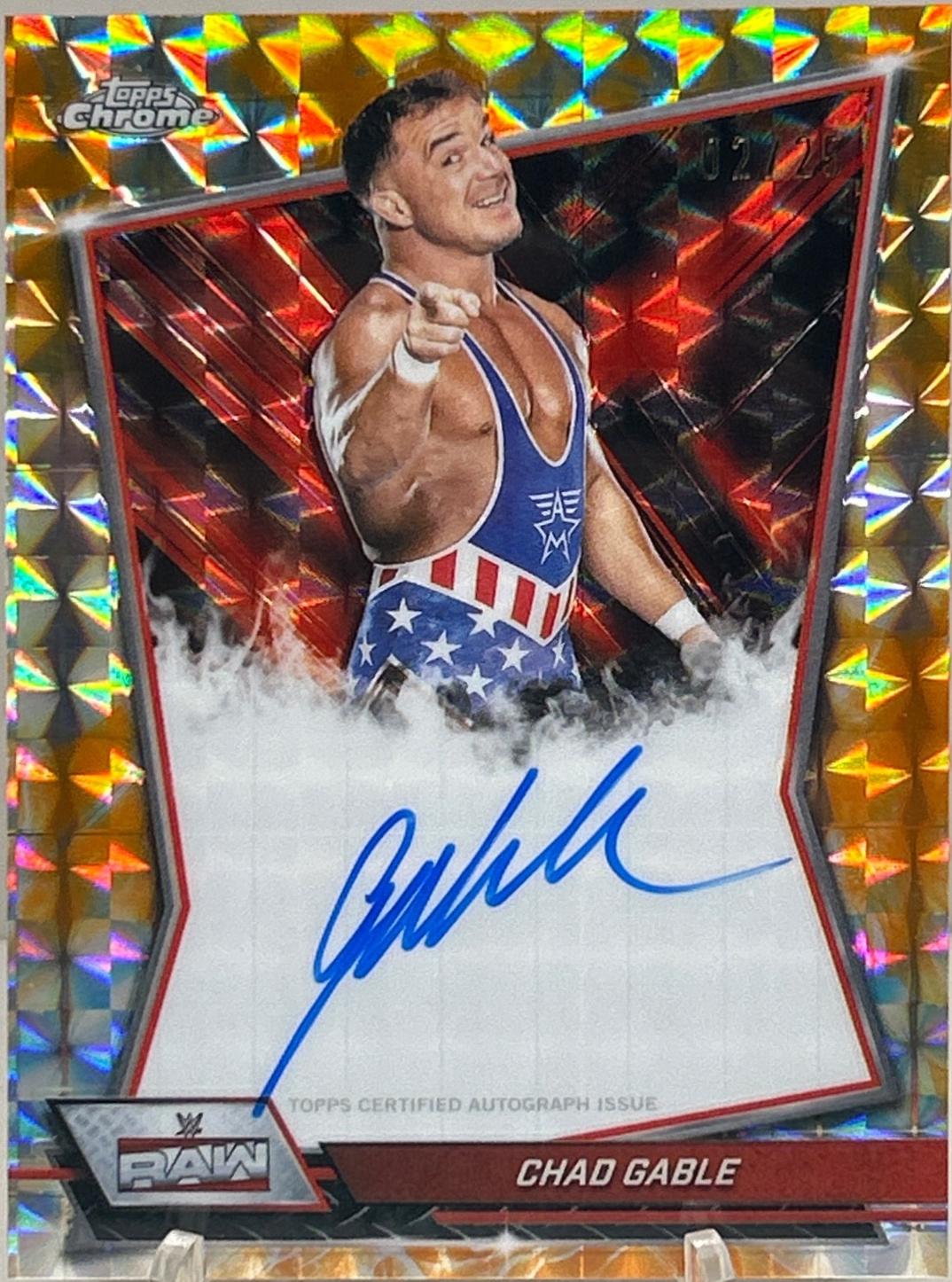 Chad Gable [Orange Refractor] #RBA-CHA