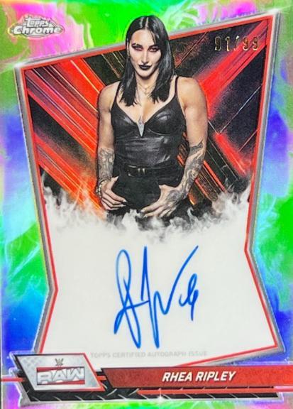 Rhea Ripley [Green Refractor] #RBA-RHE